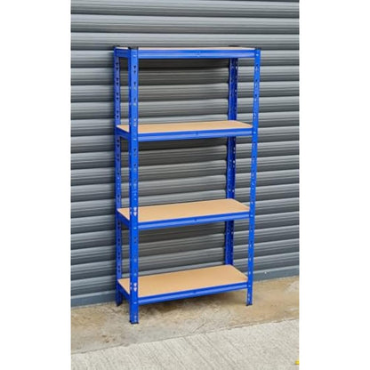 AROIJUN TMZ® (1500 x 750 x 300) mm heavy duty boltless metal steel shelving shelves storage unit Industrial easy to assemble (150X75X30cm) 175KG Per Shelf