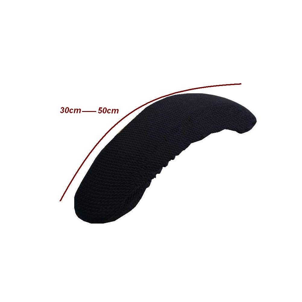 zalati Chair Armrest Covers Pads 2pcs Slipcovers Removable Washable for Office Gaming Chair - Black