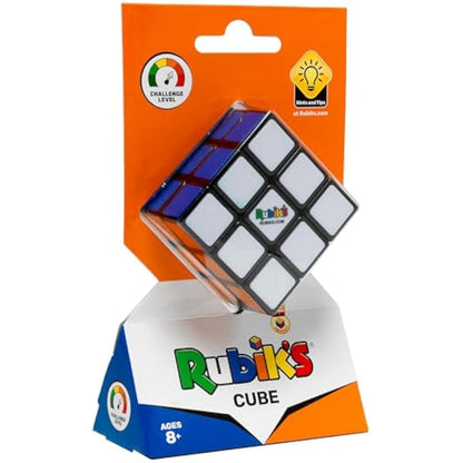 IDEAL | Rubik's Cube: The Original 3x3 Colour-Matching Puzzle - Twist, Turn, Learn | Brainteaser Puzzles | Ages 8+