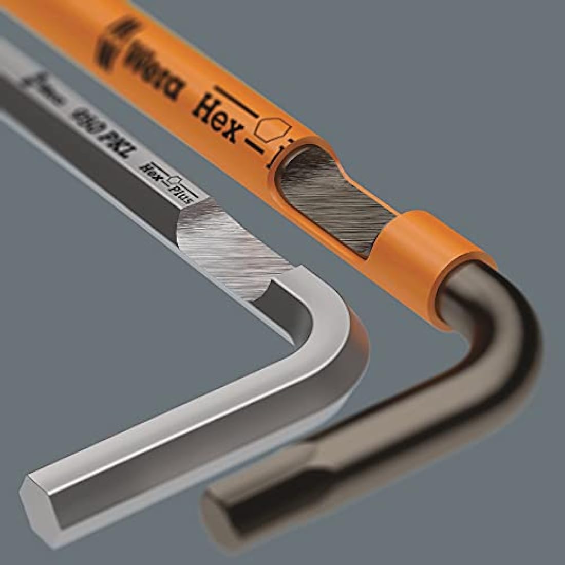 Wera 950 SPKL/9 SM HF Multicolour L-key set metric BlackLaser with hol