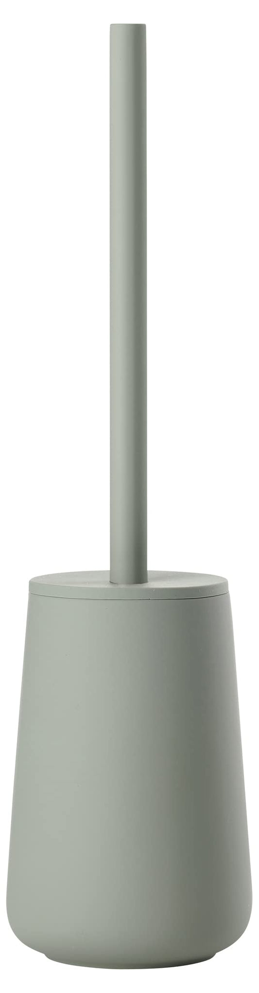 Zone Denmark Nova One Ceramic Toilet Brush with Soft Touch Steel Coating, Matcha Green
