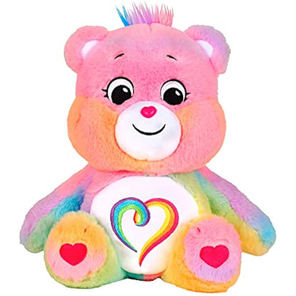 Care Bears 22077 14 Inch Medium Plush Togetherness Bear, Collectable Cute Plush Toy, Cuddly Toys for Children, Soft Toys for Girls and Boys, Cute Teddies Suitable for Girls and Boys Aged 4 Years +