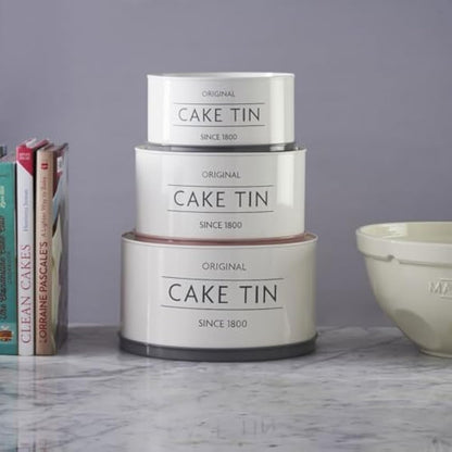 Mason Cash Innovative Kitchen Nesting Cake Tins, Set of 3