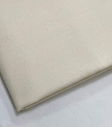 100% Cotton Natural Calico Unbleached Craft Fabric - Medium Weight - 160CM Extra Wide (10 Metre)…