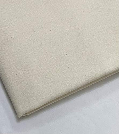 100% Cotton Natural Calico Unbleached Craft Fabric - Medium Weight - 160CM Extra Wide (10 Metre)…
