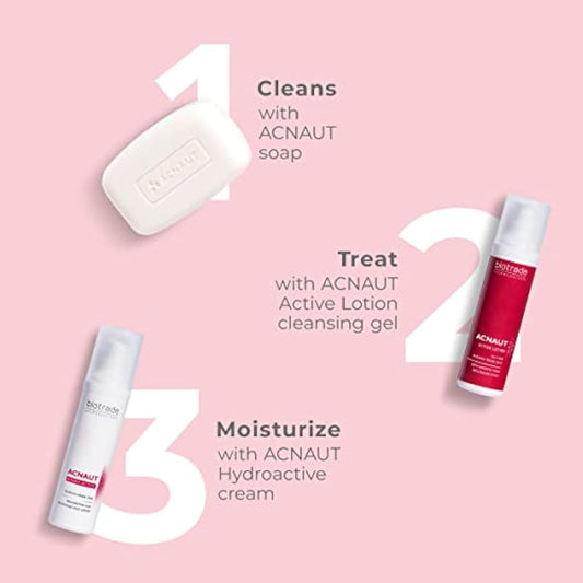 3 Easy Steps Anti Blemishes for Healthy Skin, Suitable for Blemishes, Marks and Breakouts, Regulates Oiliness by Biotrade