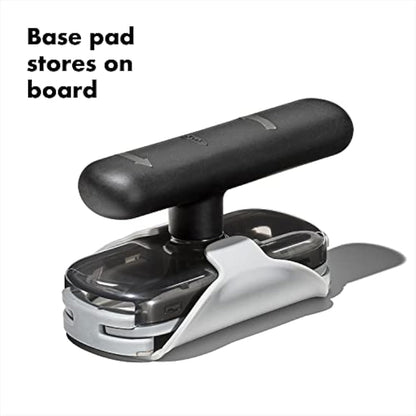 OXO Good Grips Twisting Jar Opener with Basepad, Black, One Size