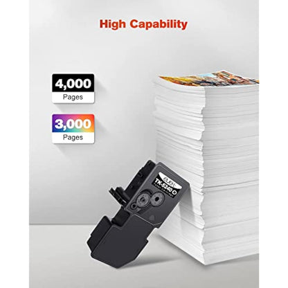 ejet TK-5240 Toner Compatible for Kyocera TK 5240 TK5240 for Ecosys M5526cdw M5526cdn P5026cdw P5026cdn (Black Cyan Magenta Yellow, 4-Pack)