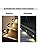 FWoche 3W Stair Lights Wall Recessed Lamp Warm White, Round Staircase Light, LED Step Night, Aluminium Waterproof Wall Lighting Indoor/Outdoor, Garden Lighting Deck Balcony Black, 8pcs