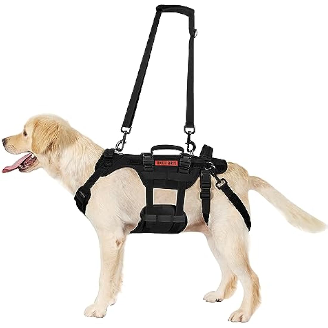 OneTigris Dog Lift Harness for Large Dogs, Dog Support Sling for Back Legs, DOG Lifter with Handles Invictus Multifunctional Mobility Assistance Vest Hip Support Brace