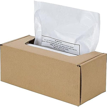Fellowes Shredder Bags 60-75 Litre - Pack of 50, Opaque