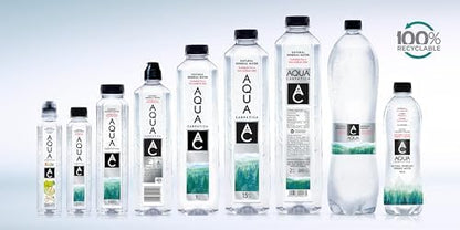AQUA Carpatica 1.5L x 6 - Pure Natural Sparkling Mineral Water for Optimal Hydration, Nitrate-Free, Abundant in Calcium & Magnesium, Naturally Alkaline, Enriched with Natural Electrolytes