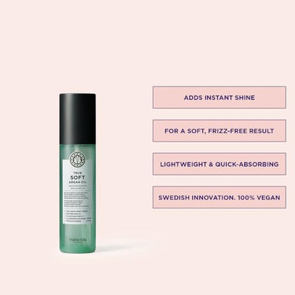 Maria Nila True Soft, For Dry Hair, Argan Oil Remoisturises & Reduces Frizz, 100% Vegan & Sulfate/Paraben free