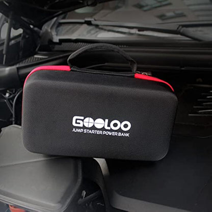 GOOLOO Jump Starter Eva Protection Case for GP3000 GT4000 GT4000S 12V Jump Starters,Portable Hard Storage Case Car Tool Gadgets Carry Bag