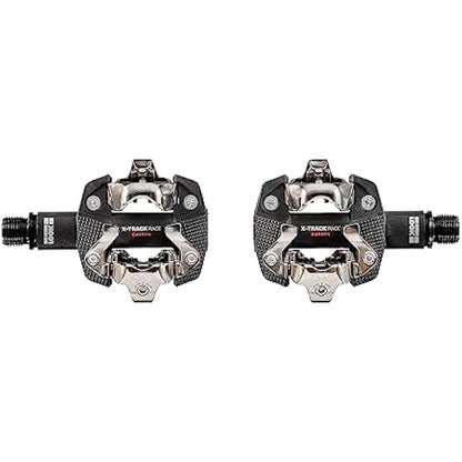 LOOK Cycle - X-TRACK Race Carbon MTB Pedals - Standard SPD Mechanism Compatible - Carbon Body - Chromoly+ Axle - Large Platform - Extremely Reliable Clipless Pedals