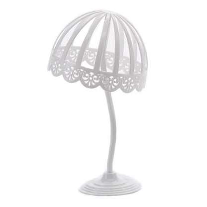 POFET 2 pcs Plastic Baby Hat Cap Storage Display Holder Hair Wigs Rack Shelf Stand
