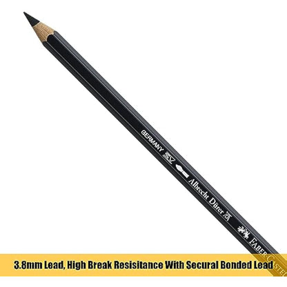 Faber-Castell A4 Watercolour Pad & Tin Of 36 Albrecht Dürer Watercolour Pencils - Art Set For Adult Colouring Books, Craft Supplies, Drawing, Sketching, Lightfast Pencils, Schools, Home, College…