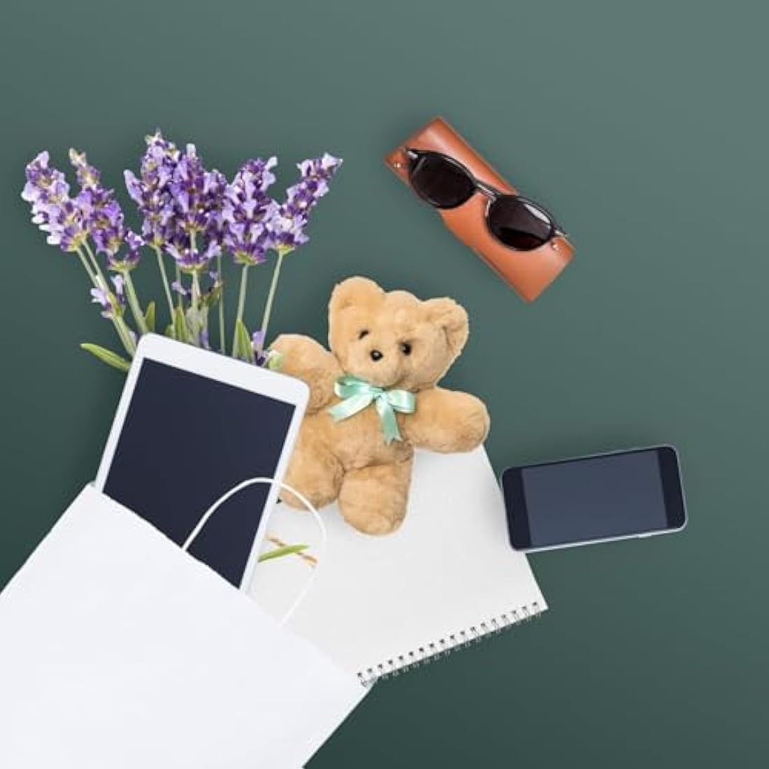 Switory 50pcs White Paper Bags, Kraft Gift Bag 8x4.75x10.5 Inch, Party Bag with Handles for Party Favor, Thanksgiving, Christmas, Wedding, Birthday