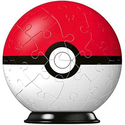 Ravensburger Pokemon Pokeball - 3D Jigsaw Puzzle Ball for Kids Age 6 Years Up - 54 Pieces - No Glue Required