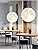 KRUIHAN 3D Print Led Moon Lamp Hang Ceiling Lamp Moon Light Night Light for Kids Room Restaurant Bed Room Living Room 25CM