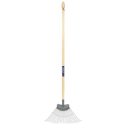 Spear & Jackson 3872HD Neverbend Professional Heavy Duty 48" Flexo Lawn Rake, Grey