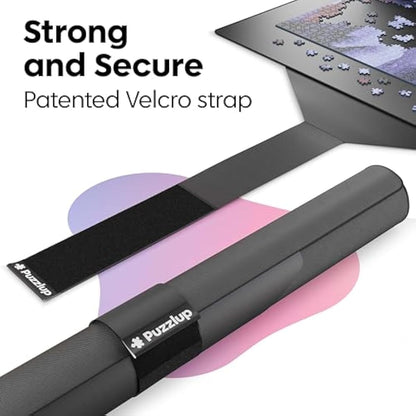 Puzzlup Jigsaw Mat 3000 Pieces - 95 X 150 cm (37 x 59 Inches) - Non Slip Roll Up Foam Puzzle Mat - Suited for Puzzles of 500, 1000, 1500, 2000 or 3000 pieces - Portapuzzle With Gift Packaging