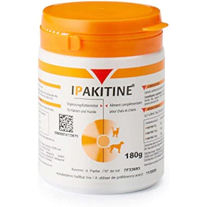 Vetoquinol Ipakitine Phosphate Reducer Aiding Kidney Function (Size: 180g Pot)
