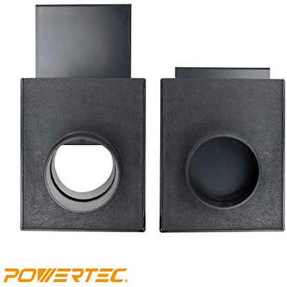 POWERTEC 70133-P6V 2-1/2-Inch Blast Gate for Dust Collector, Dust Collection Fittings, 6 PK