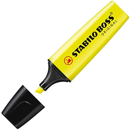 STABILO BOSS ORIGINAL - Highlighter - Pack of 48 - with 5 Neon Colours