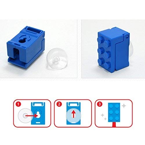 Kids Children Toothbrush Brick Holder Case Cover (3Pcs-BlockHolders)