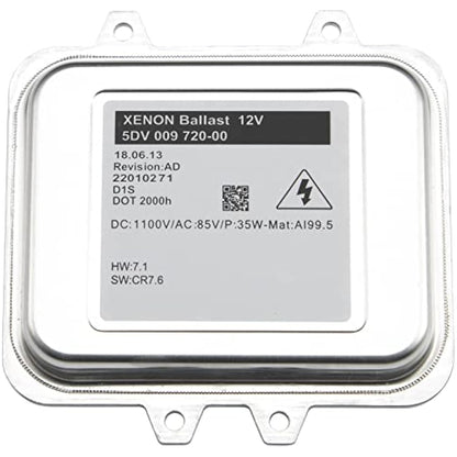 ZEALfix Insignia Xenon HID Ballast Phare Control Unit 5DV00972000 pour Vauxhall Opel Astra J Insignia 5DV009720-00 5DV 009720 00 Revison:AD