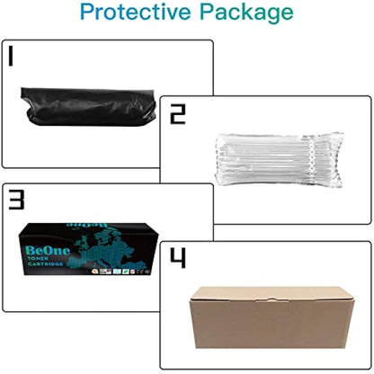 BeOne 2X 80X CF280X 80A CF280A Toner Cartridges Compatible for LaserJet Pro 400 M401a M401d M401dn M401dne M401dw M401n M425dn M425dw Printers (2 Black)