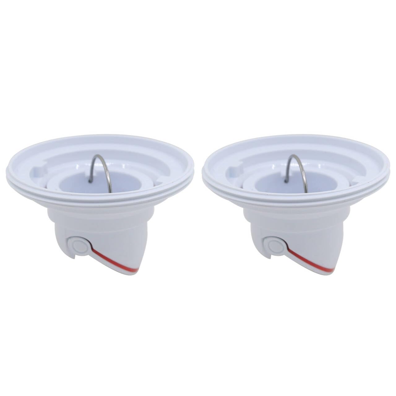 OemClima One way drain plug shower sewer backflow preventer floor drain deodorant anti odor floor drain insert anti insect (2pcs)