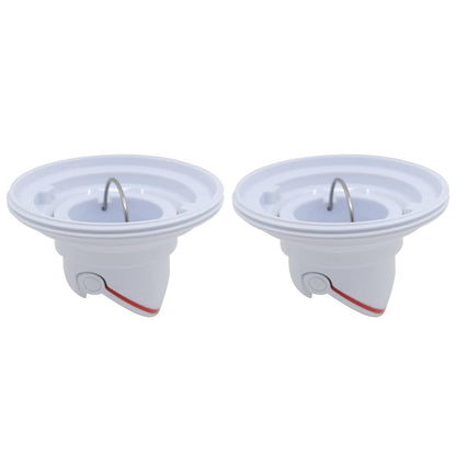 OemClima One way drain plug shower sewer backflow preventer floor drain deodorant anti odor floor drain insert anti insect (2pcs)