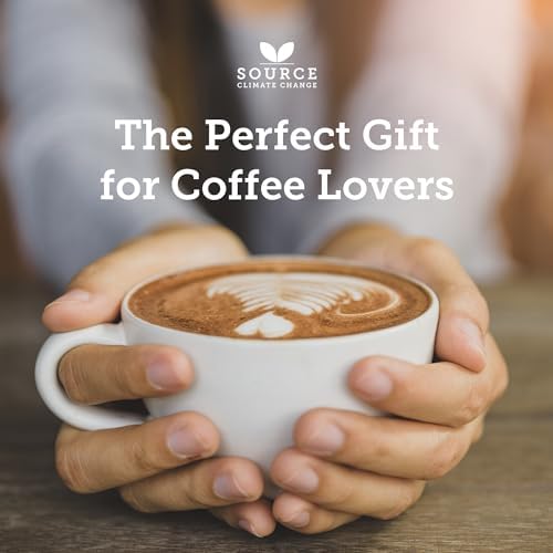 Organic Coffee Beans - Single Origin, Award Winning Medium & Dark Roast Gift Set by Source Climate Change - Ethically Sourced, Traceable & Freshly Roasted Taste Collection, 4 x 227g Coffee Bags