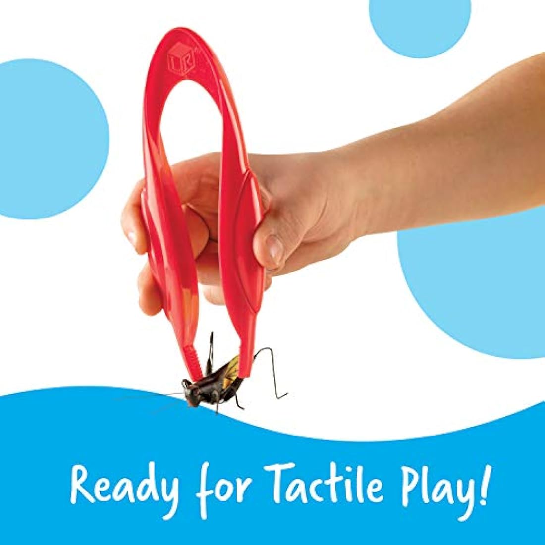 Learning Resources Jumbo Tweezers, Sorting & Counting, Preschool Science, Homeschool, Toddler Fine Motor Skill Development, Tuff Tray Accessories, Set of 12