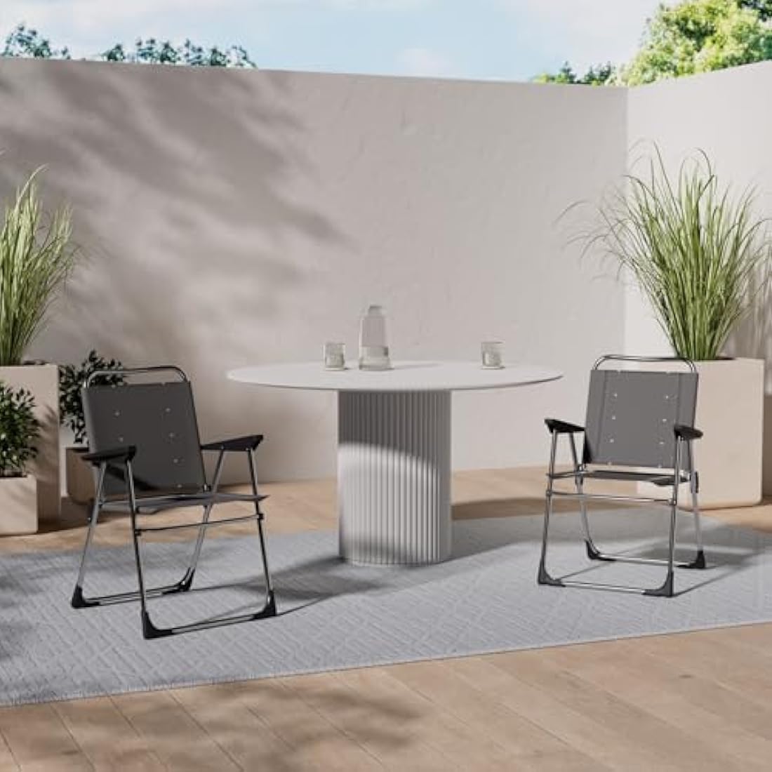 Crespo - Camping chair - AL- 219 - Dark Grey (40)