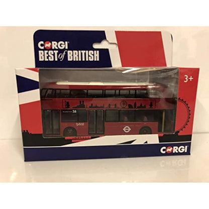 Corgi GS89202 Best of British New Routemaster For London Model, Red,13.4 x 17.2 x 6.2 cm; 244.5 Grams