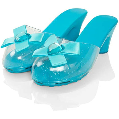 Little Fairy Princess Dress Up Shoes - 3 Soft Princess Jelly Shoes, Kids, For Girls Age 3-6 Years, Little Girls Shoe Storage Box, Fancy Dress, Toys