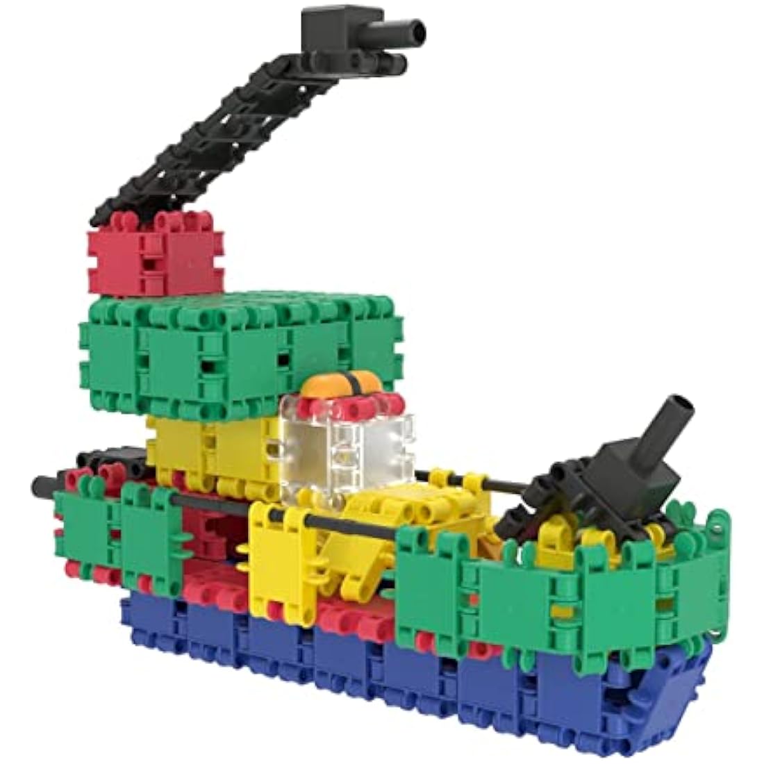 Clics construction toys, 463 building blocks, 97 accessories and stickers, educational kids toys, STEM toys for boys & girls from 3 years, DURABLE TOYS made from RECYCLED PLASTIC