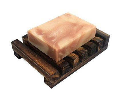 Hawaii Style Bathroom Accessories Handmade Natural Wood Soap Dish Wooden Soap