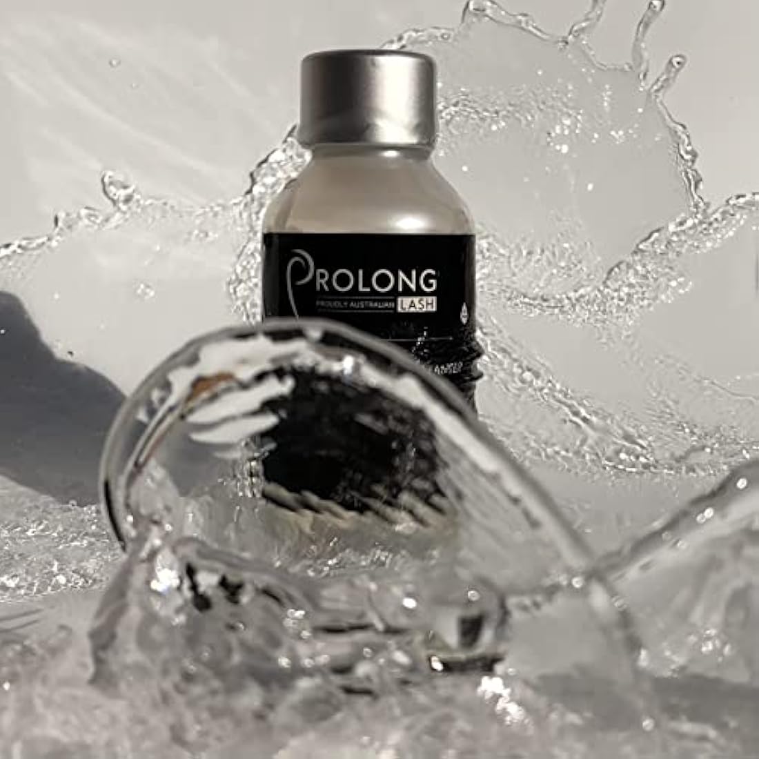 Prolong Lash Eyelash Extension Shampoo - Foaming Cleanser Concentrate for Eyelash Extensions - Eyelashes and Face - Removes Makeup & Debris - 100 ml (Pack of 4)