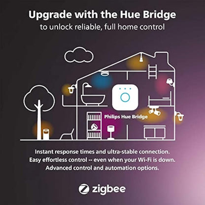 Philips Hue White Ambiance Single Smart Bulb LED [B22 Bayonet Cap] - 1100 Lumens (75W Equivalent). Works with Alexa, Google Assistant and Apple Homekit