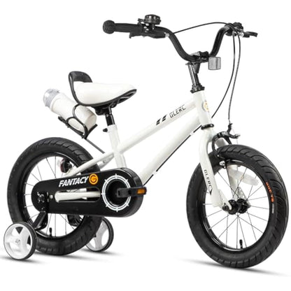 Glerc Fantacy 16 Inch Kids Bike for 2-14 Years Old Boys Girls with Water Bottle Holder & Stabilisers, Multiple Colors