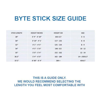 BYTE TX2 HOCKEY STICK BLUE/TEAL (37.5'' LIGHT)