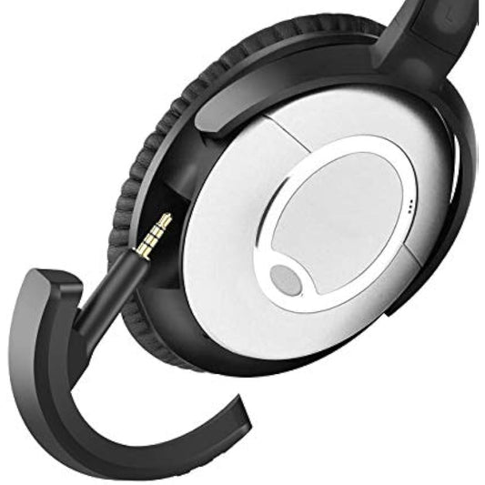 YOCOWOCO aptX Wireless Bluetooth 5.0 Adapter for Bose QuietComfort QC 15 with Mic/Volume Control, Black