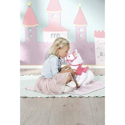Baby Annabell Little Sweet Pony 36cm - For Toddlers 1 Year & Up - Easy for Small Hands - Includes Pony With Doll Holder & Bridle