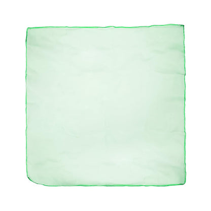 VOANZO Juggling Dance Scarves 12 Pieces Green Chiffon Scarves for Juggling Dance and Performance Soft Fabric