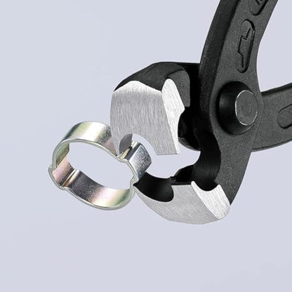 Knipex Ear Clamp Pliers black atramentized, plastic coated 220 mm 10 99 I220
