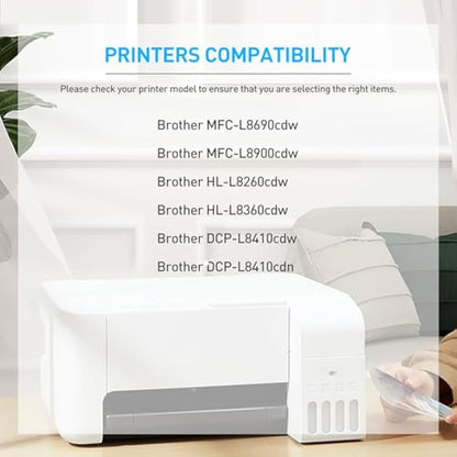 BAISINE TN423 Compatible with Brother MFC-L8690cdw Toner TN423 TN-423 TN421 TN-421 Cartridge for HL-L8260cdw DCP-L8410cdw MFC L8690cdw HL-L8360cdw MFC-L8900cdw HL-L9310cdw MFC-L9570cdw MFC-L8610cdw